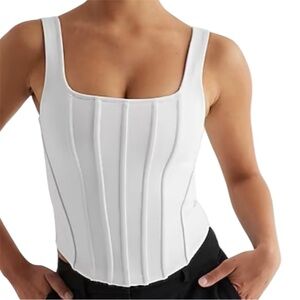 Express Body Contour High Compression Corset Cropped Tank